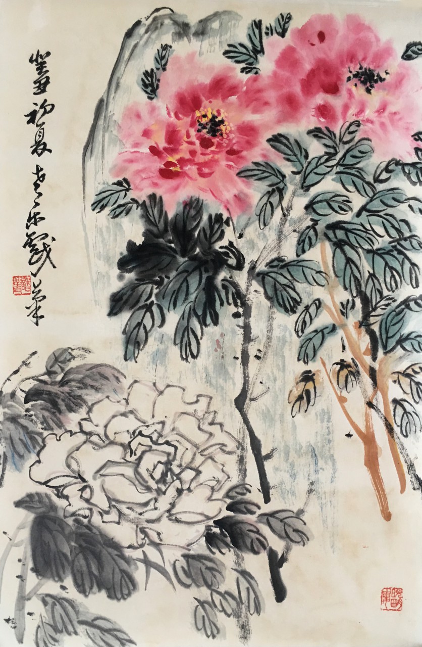 诸乐三  牡丹