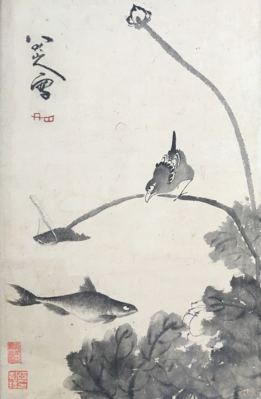 八大山人  花鸟
