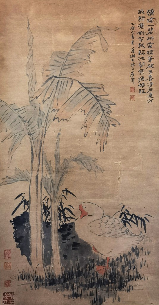 （清）石涛  花鸟 