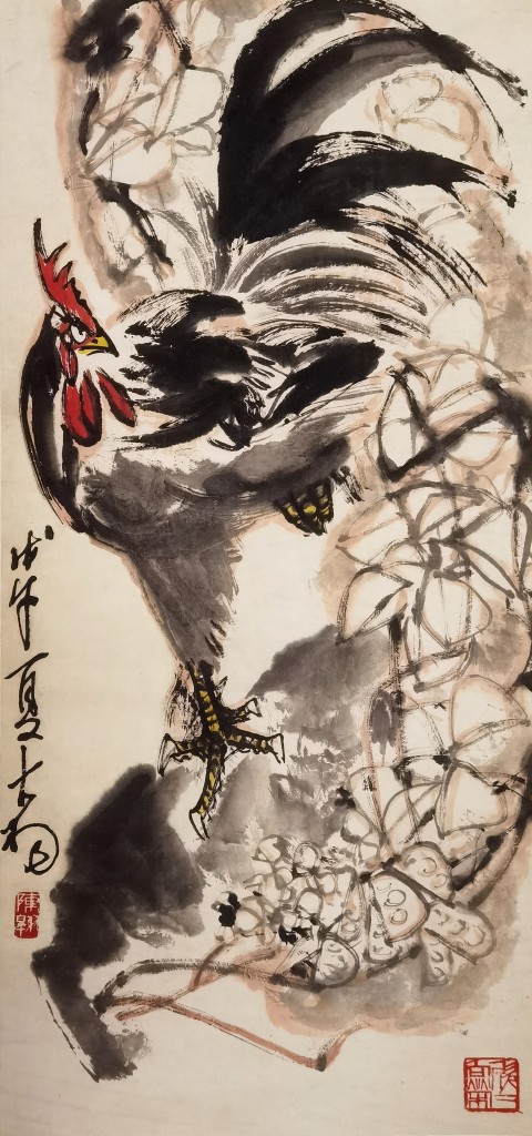 陈大羽  公鸡  