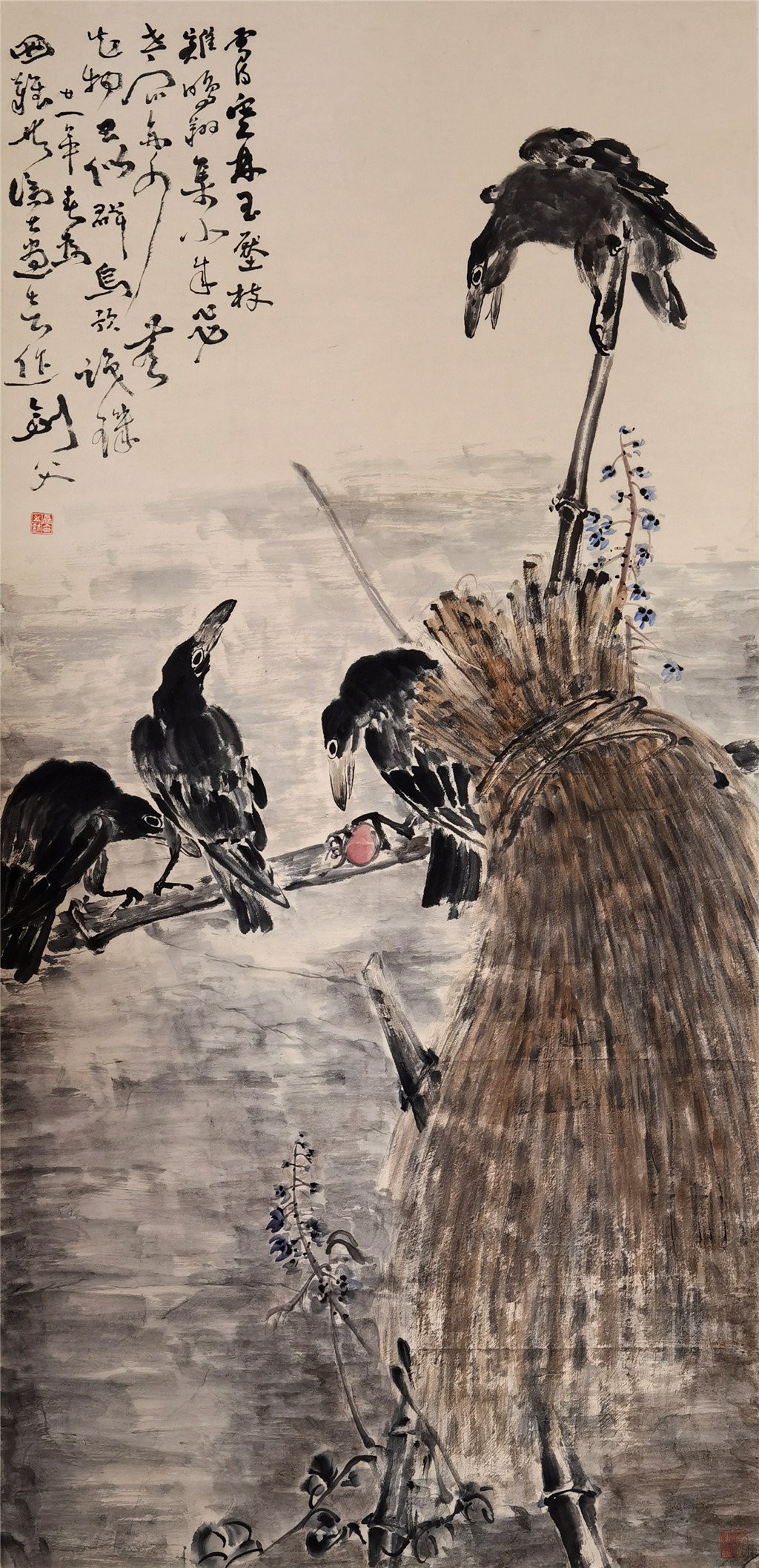 高剑父   花鸟 
