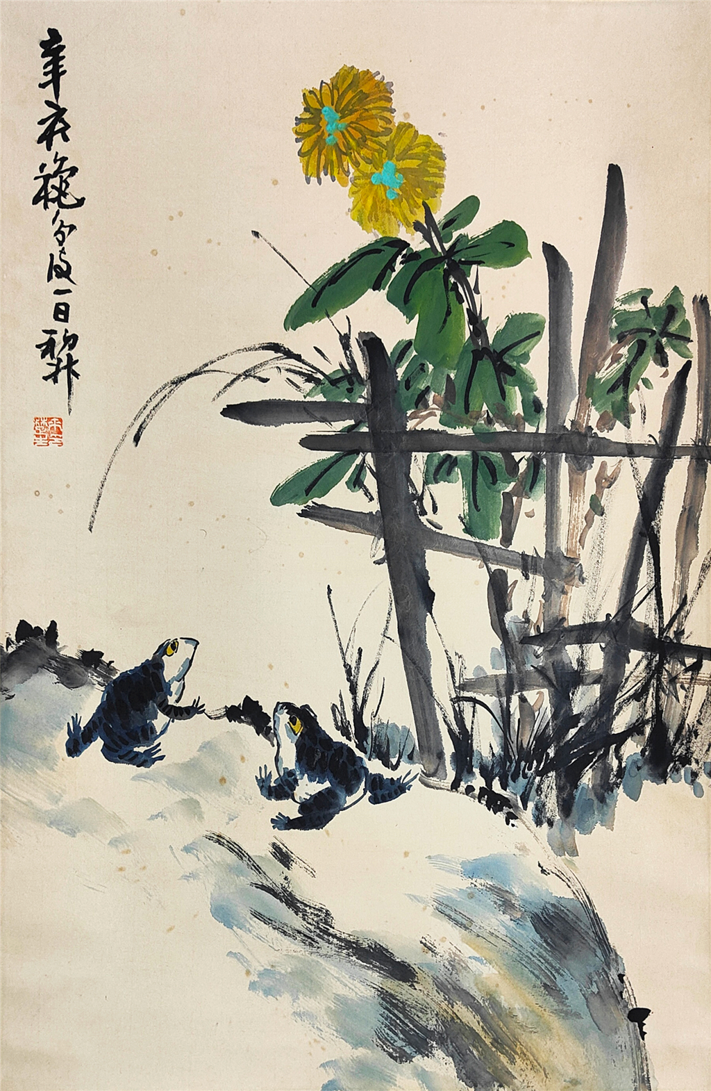 来楚生      花卉