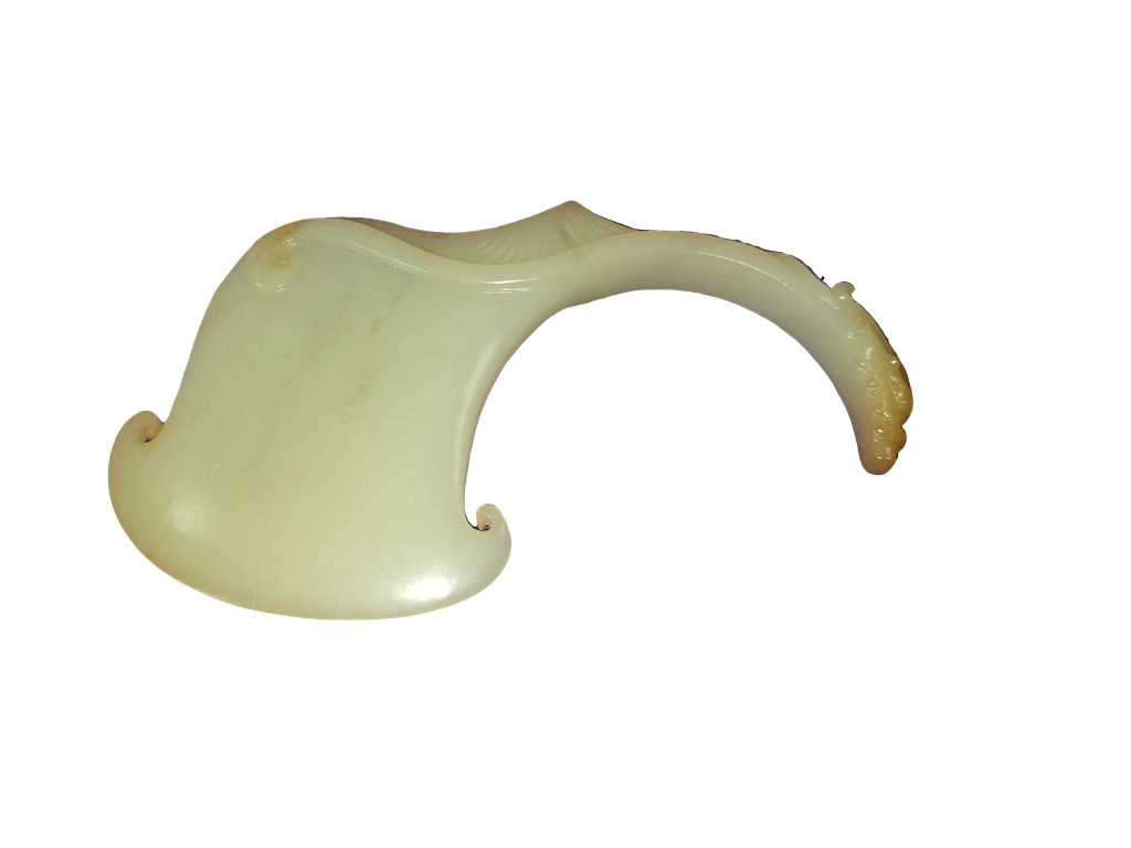 佚名     唐 黄玉 龙首斧