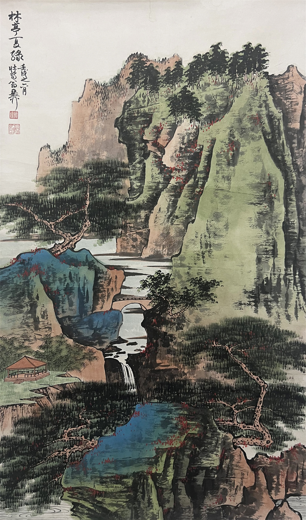 谢稚柳     山水