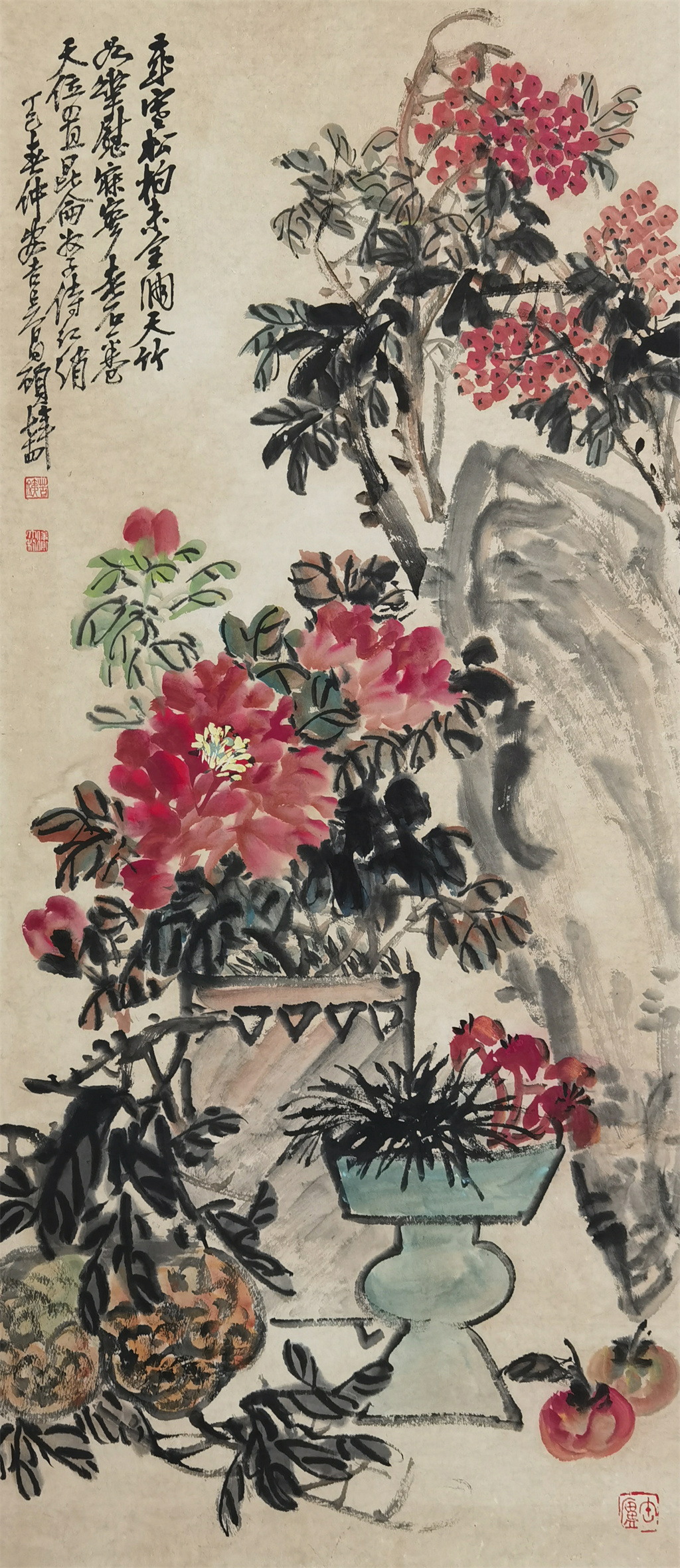 吴昌硕     花卉