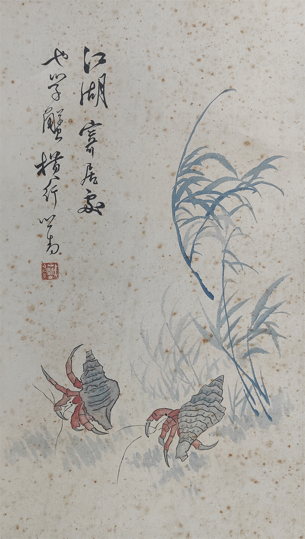 溥儒     寄居蟹