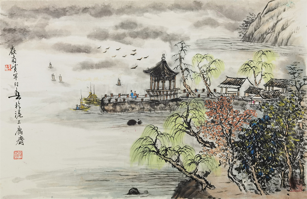 黄幻吾     西湖风光