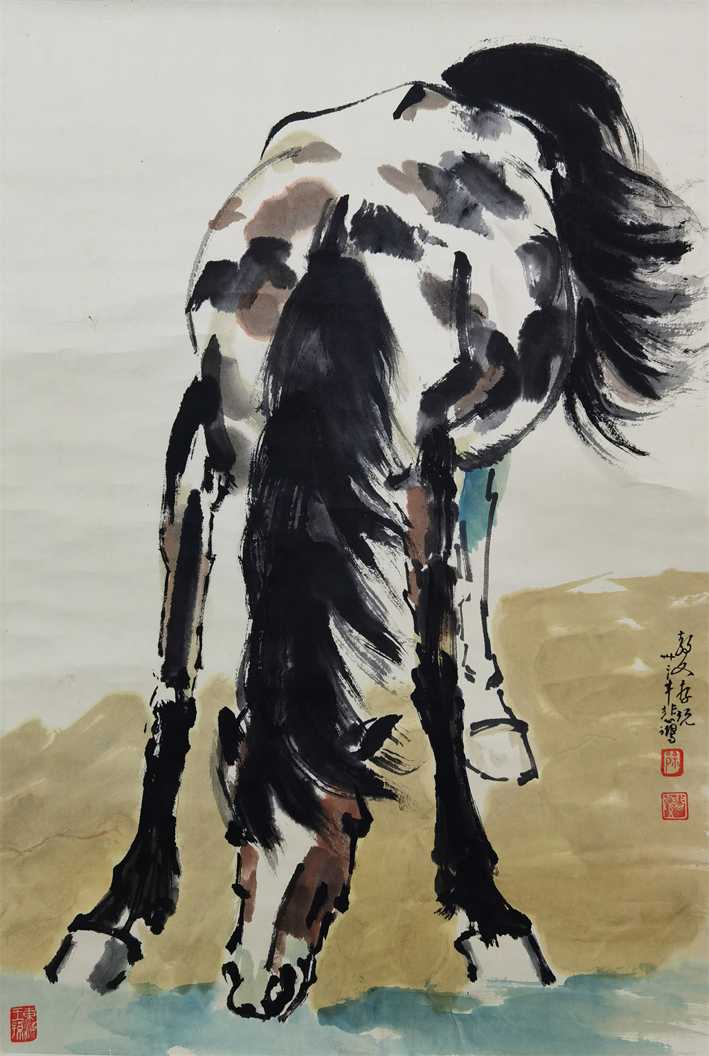 徐悲鸿     马