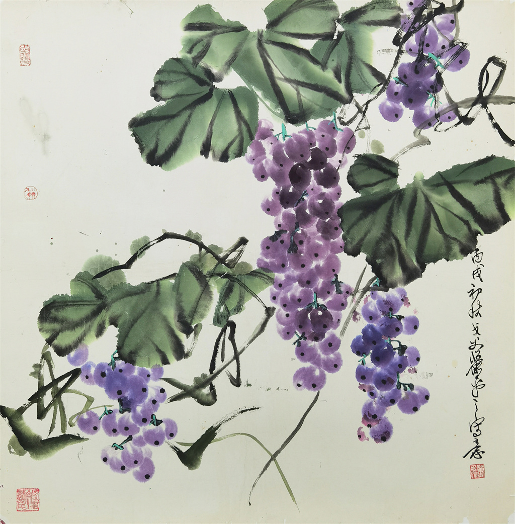 萧平     葡萄