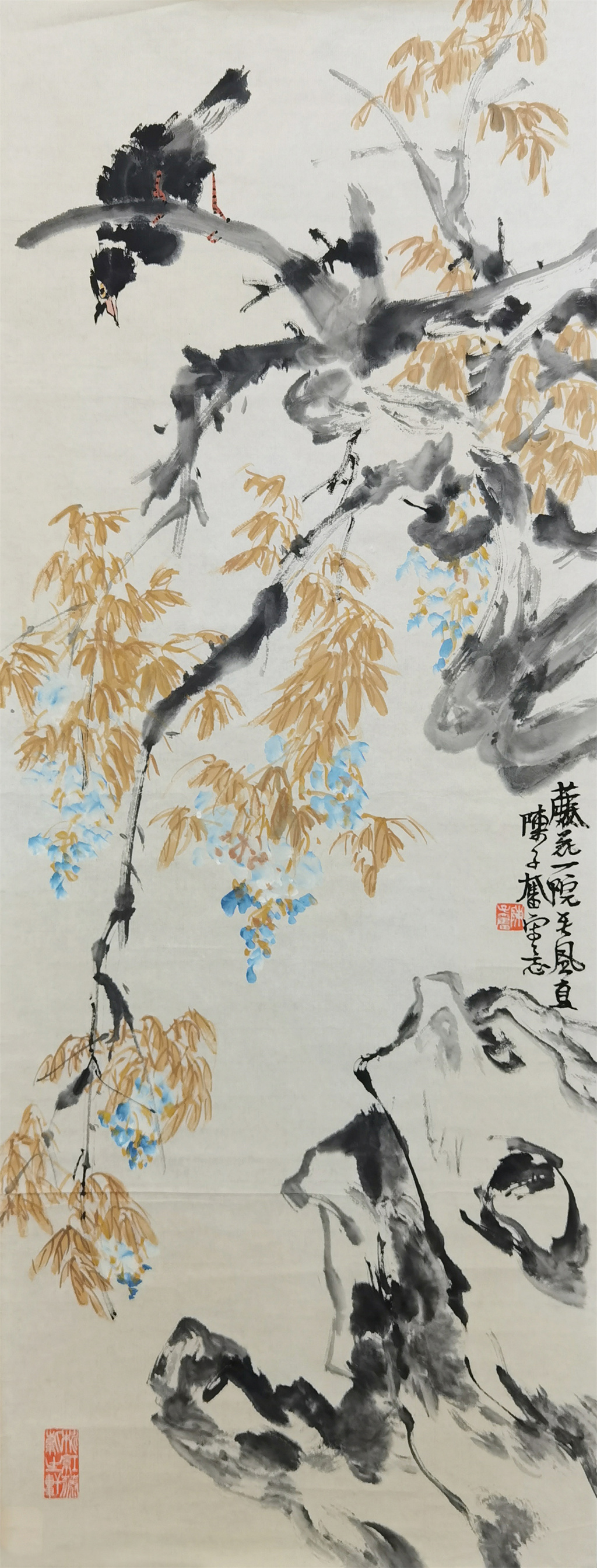 陈子奋     花鸟