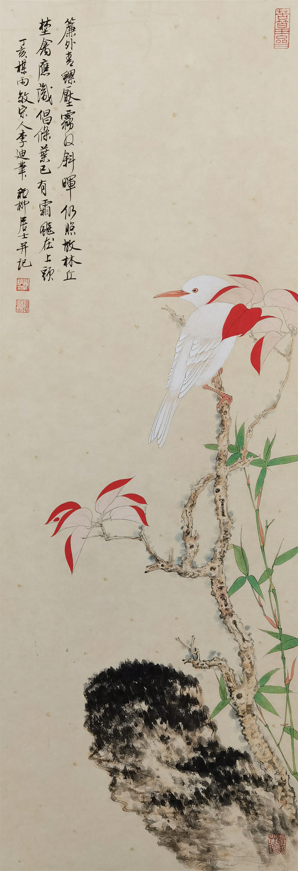 谢稚柳     花鸟