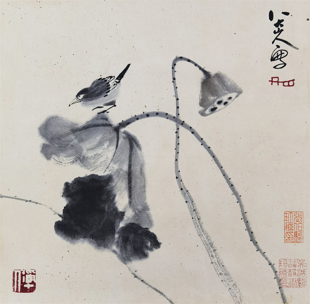 八大山人      花鸟