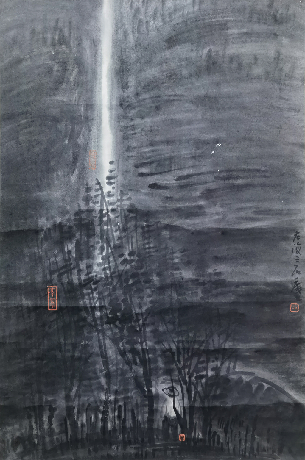曾宓     山水