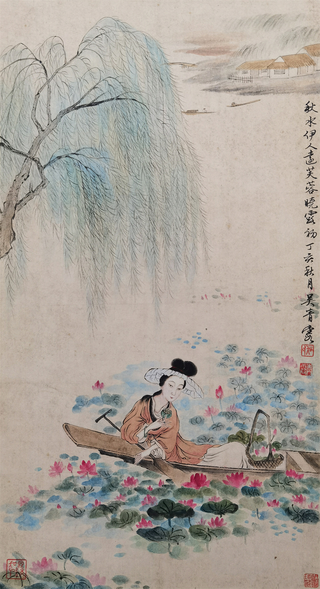 吴青霞     秋水伊人