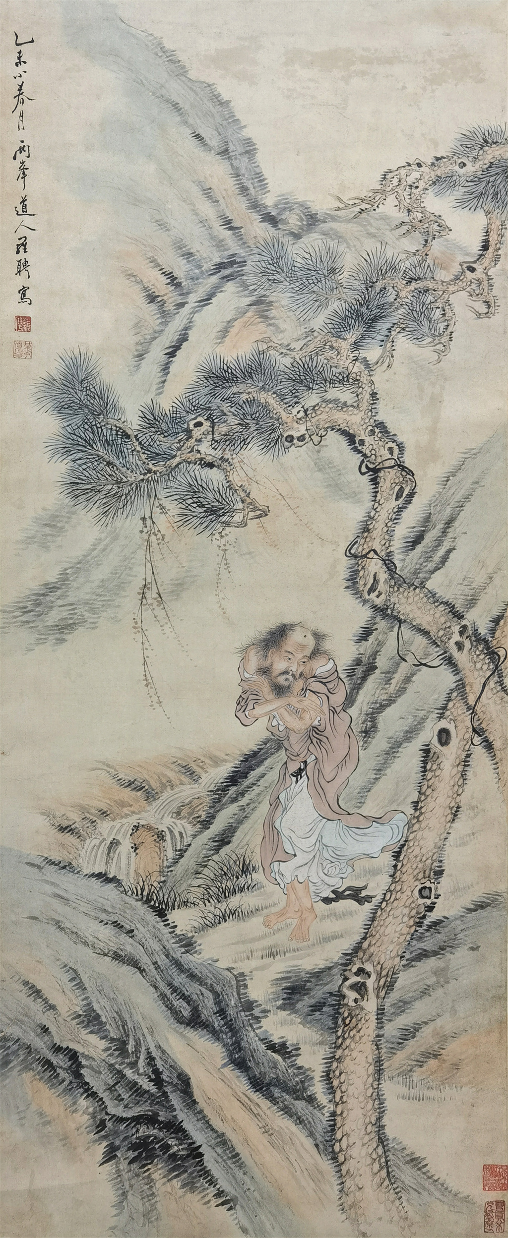 罗聘     山水人物