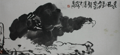 崔如琢   晨风 48x100cm