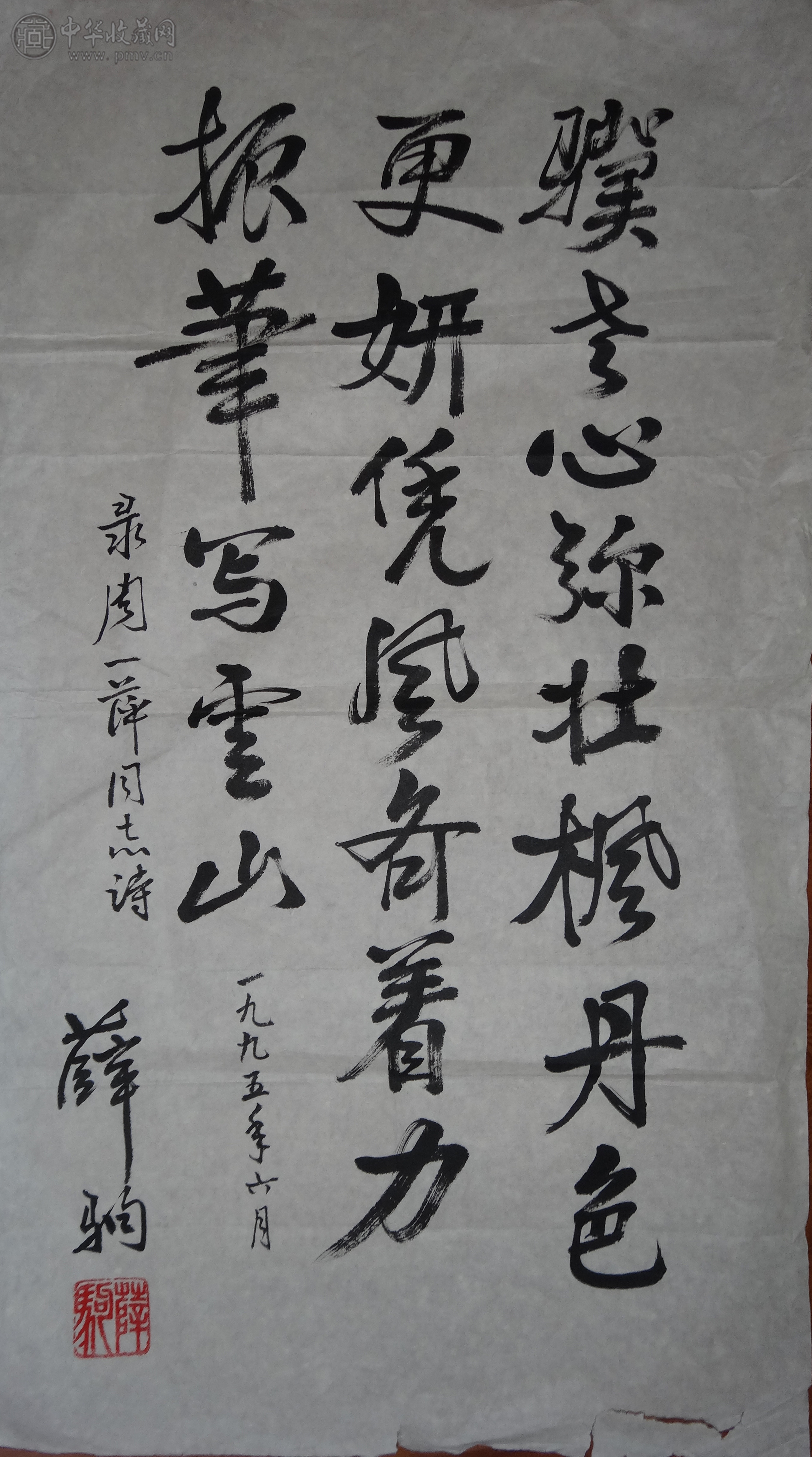 薛驹  《书法》 41.5x74cm